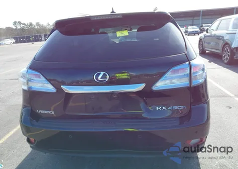 2012 Lexus Rx 450H из США, поврежденный, VIN JTJBC1BAXC2424187